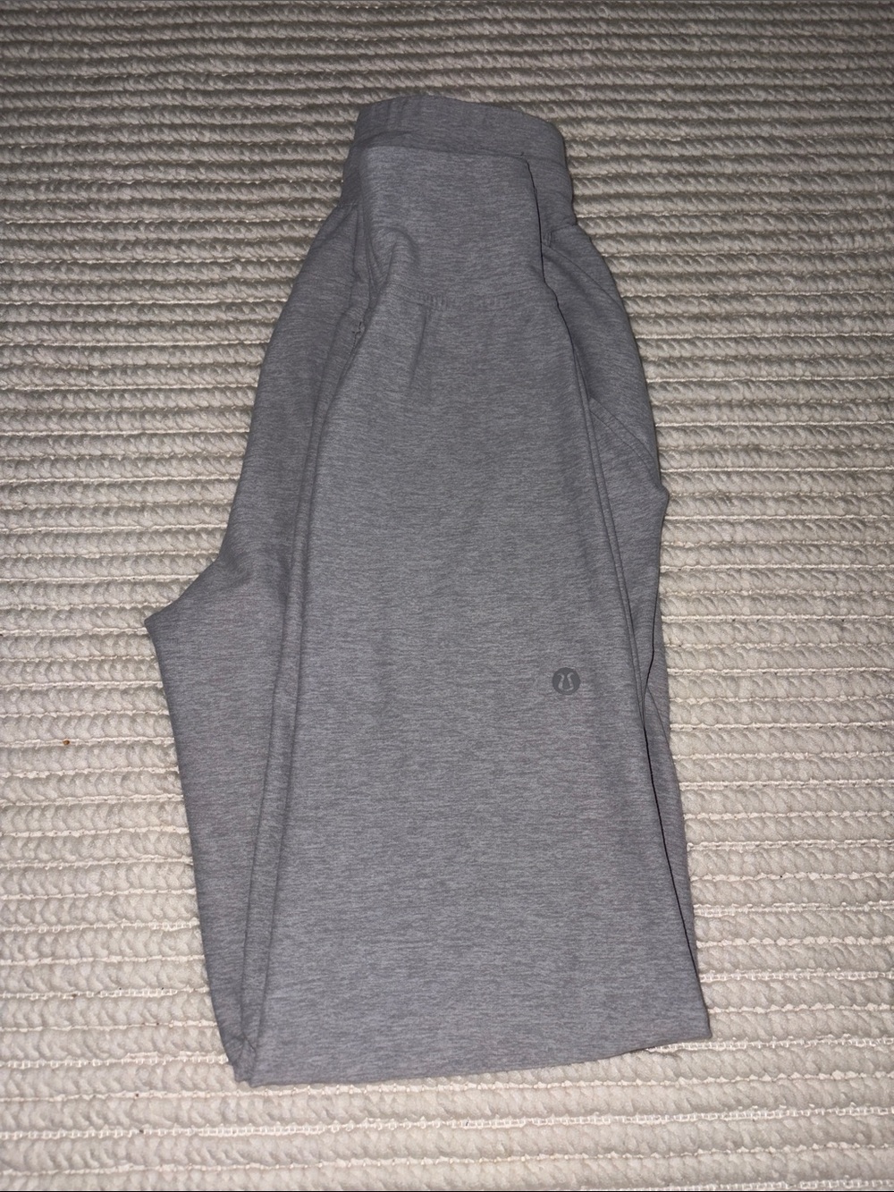 Lululemon Women’s Gray High-Rise Leggings/Tights Size XS – Drawstring Waist